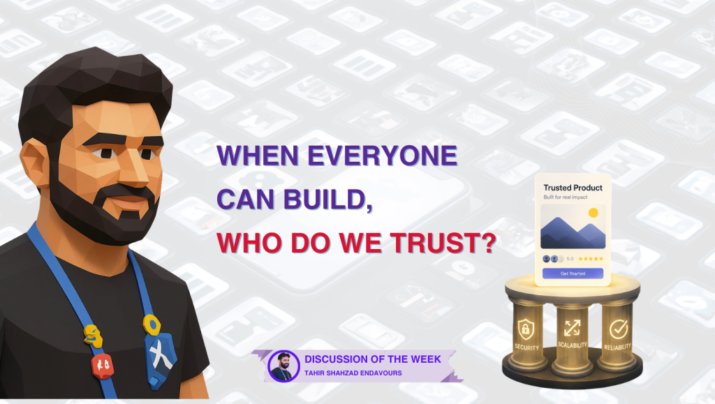Discussion of the Week: When Everyone Can Build, Who Do We Trust?