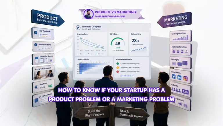 How to Know If Your Startup Has a Product Problem or a Marketing Problem