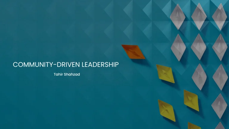 community driven leadership